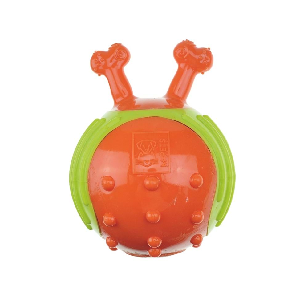 10629899 M-PETS FEELO KÖPEKLER İÇİN KAUÇUK OYUNCAK ORANGE/GREEN