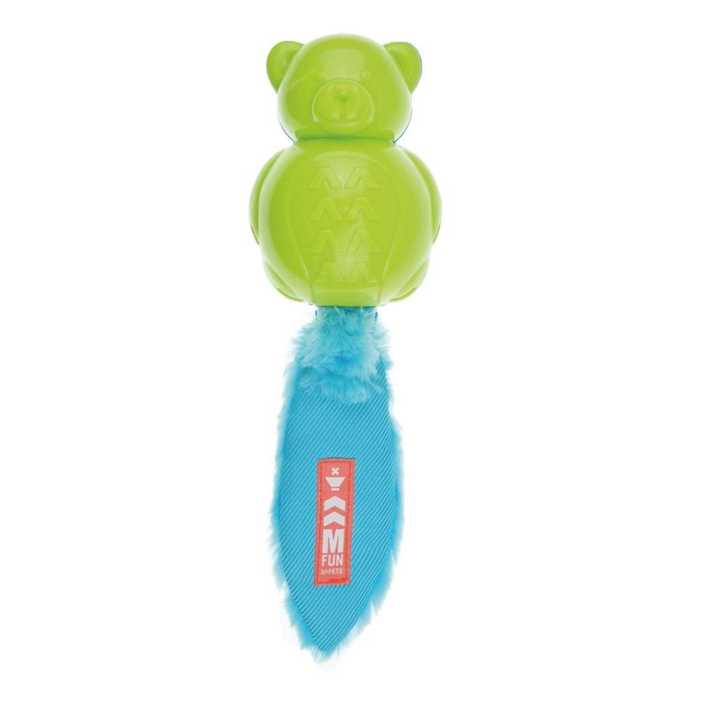 10631399 M-PETS ON/OFF TEDDY KÖPEKLER İÇİN KAUÇUK OYUNCAK BLUE/GREEN