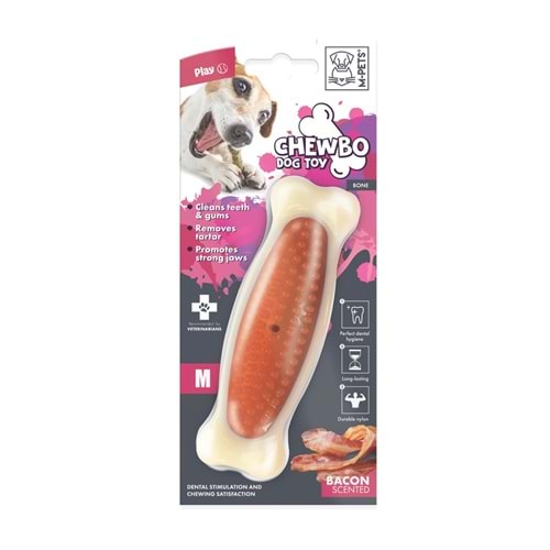 10632710 M-PETS CHEWBO BONE DENTAL ET AROMALI KÖPEK OYUNCAĞI (M)