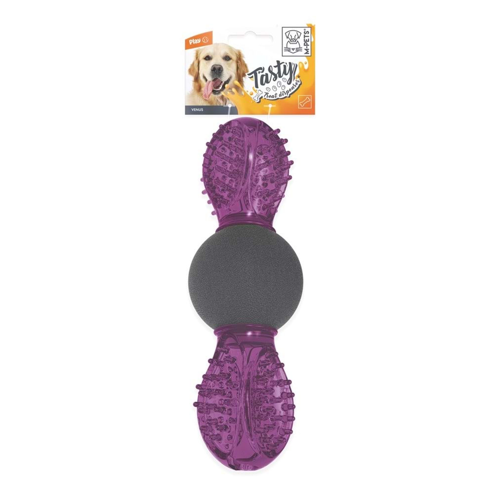 10636999 M-PETS URANUS ÖDÜL HAZNELİ KAUÇUK OYUNCAK PURPLE