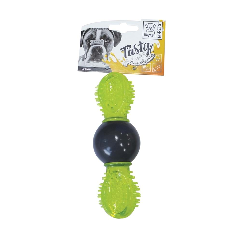 10637099 M-PETS URANUS ÖDÜL HAZNELİ KAUÇUK OYUNCAK GREEN