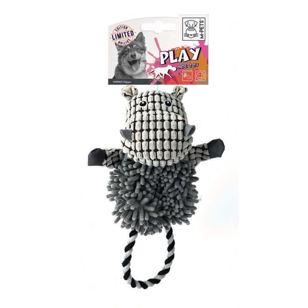 10646099 M-PETS ANIMO HİPPO KÖPEK OYUNCAĞI
