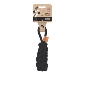 10648508 M-PETS COTO BLACK LOOP BAR 22CM ÖRGÜ OYUNCAK