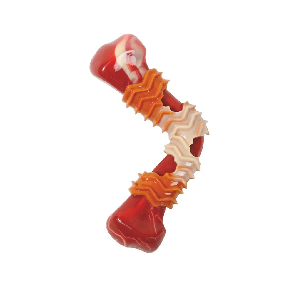 10650399 M-PETS CARNIVORE DOG TOY BOOMERANG BONE PASTIRMA AROMALI