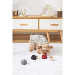 10652113 M-PETS COTO GREY BALL 6,5CM ÖRGÜ TOP OYUNCAK