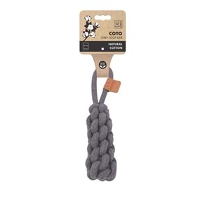 10652613 M-PETS COTO GREY LOOP BAR 22CM ÖRGÜ OYUNCAK