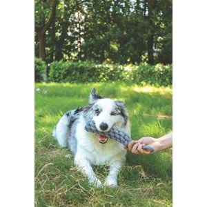 10652713 M-PETS COTO GREY LOOP BAR 34CM ÖRGÜ OYUNCAK