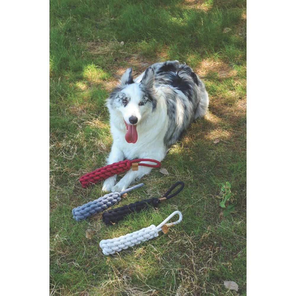 10652713 M-PETS COTO GREY LOOP BAR 34CM ÖRGÜ OYUNCAK