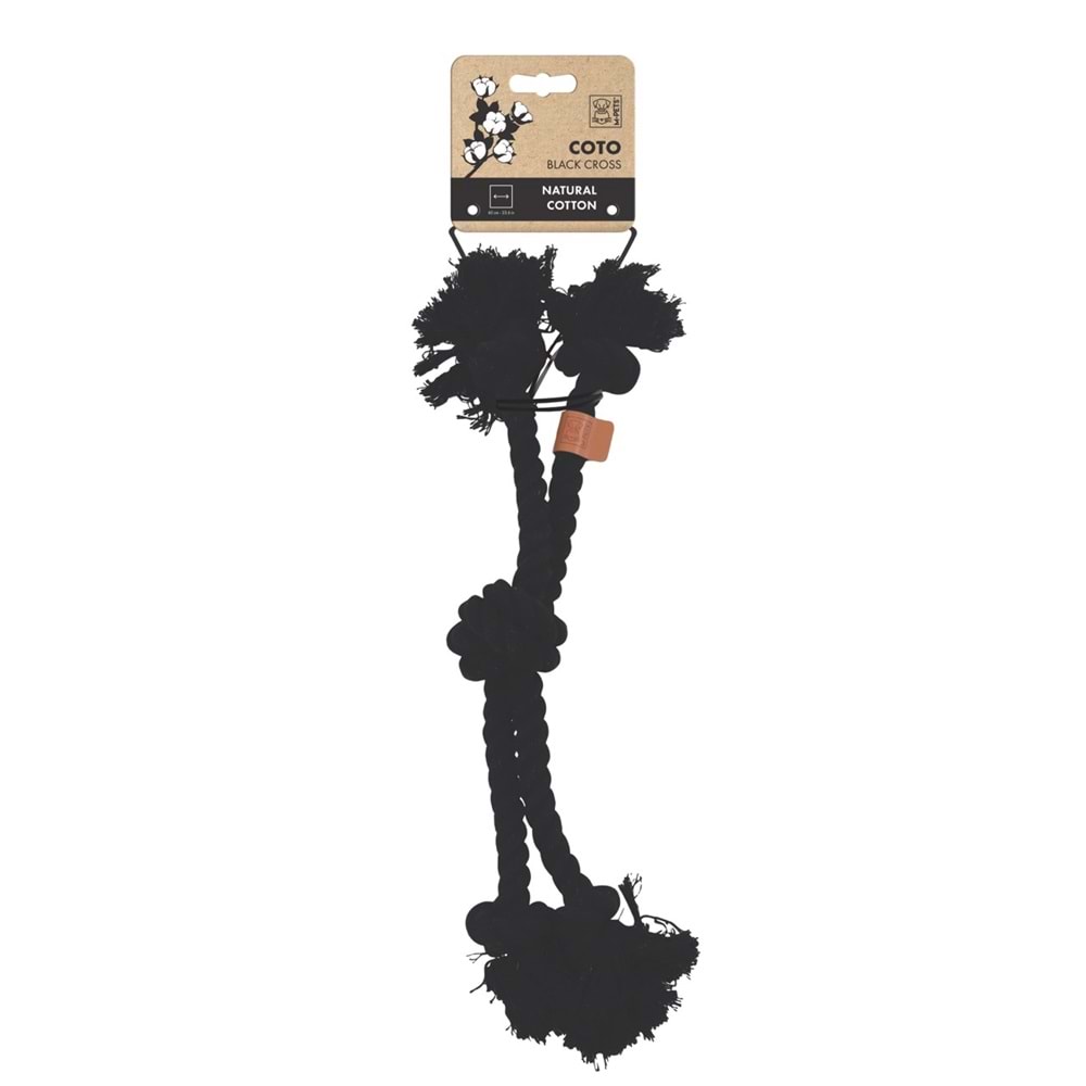 10653708 M-PETS COTO BLACK CROSS 60CM ÖRGÜ OYUNCAK