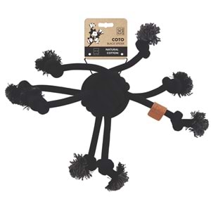 10654008 M-PETS COTO BLACK SPİDER 38CM ÖRGÜ OYUNCAK