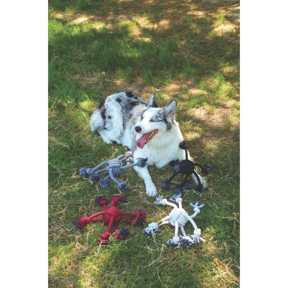 10654008 M-PETS COTO BLACK SPİDER 38CM ÖRGÜ OYUNCAK