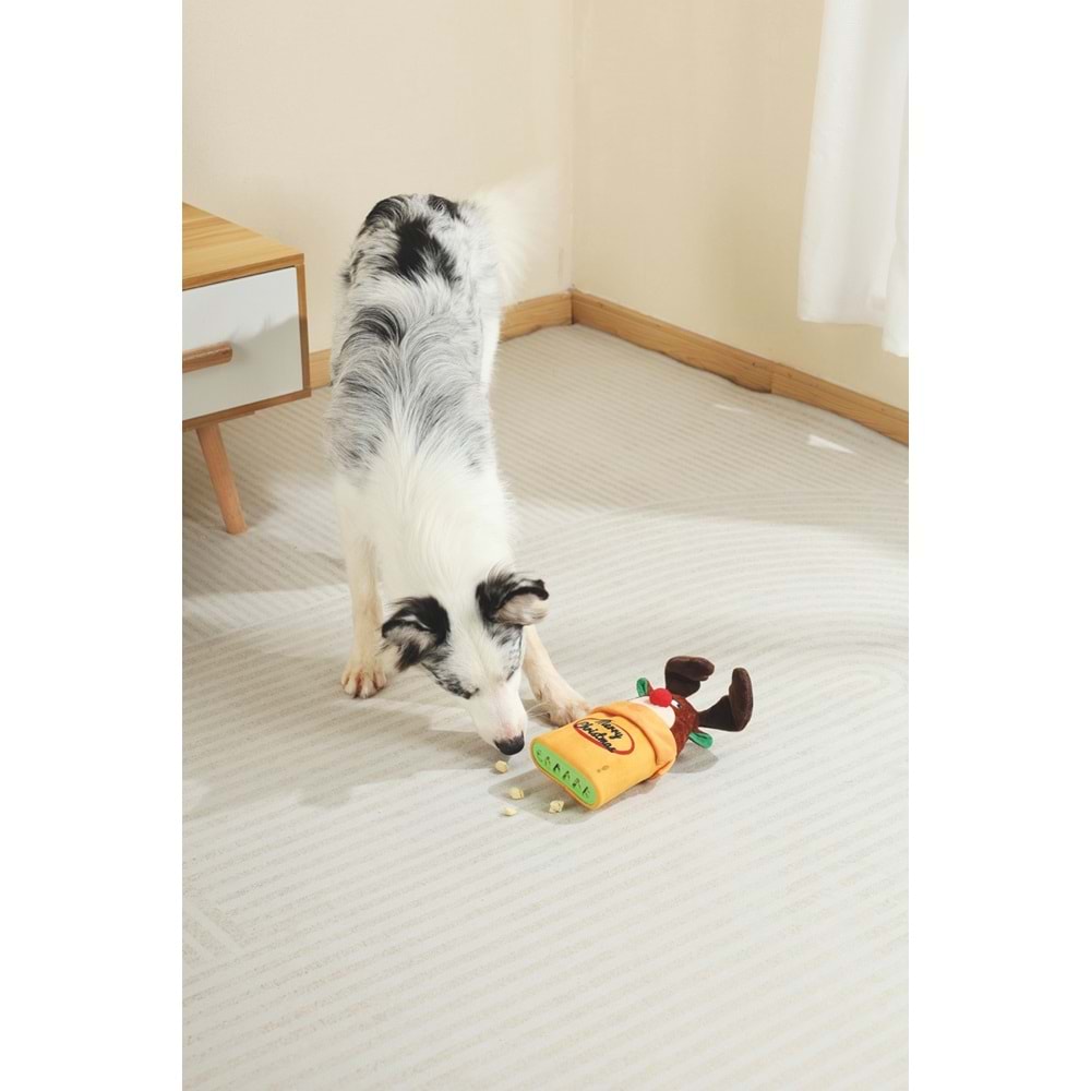 10654699 M-PETS CHRISTMAS DONNER SNACK ATTACK KÖPEK OYUNCAĞI