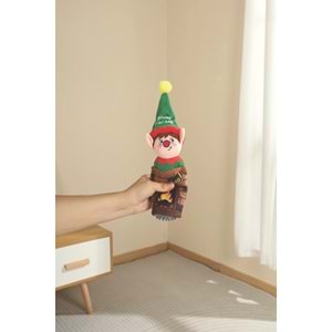10654799 M-PETS CHRISTMAS ELF SNACK ATTACK KÖPEK OYUNCAĞI