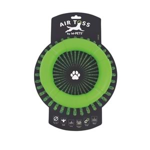10656699 M-PETS AIR TOSS CİRCLE DAYANIKLI SUDA YÜZEN KÖPEK OYUNCAĞI GREEN