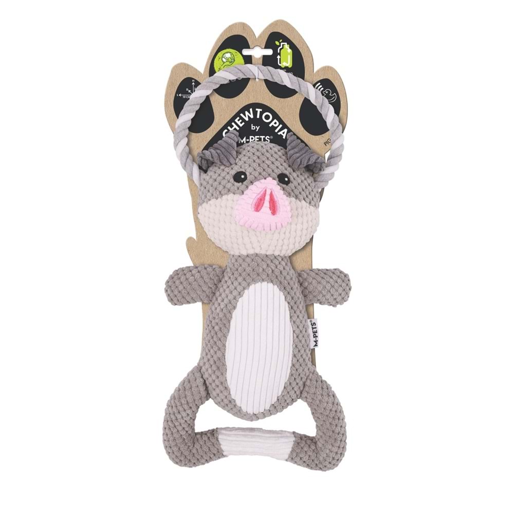 10657499 M-PETS ECO CHEWTOPIA PIG KÖPEK OYUNCAĞI