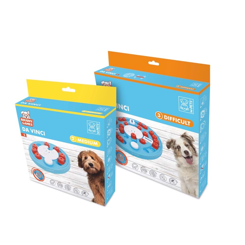 10658399 M-PETS BRAINY GAMES DA VINCI PUZZLE 2.SEVİYE