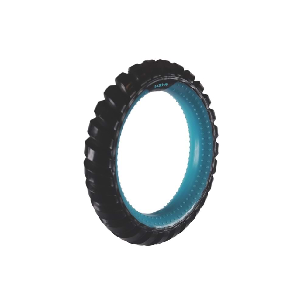 10660499 M-PETS RING KING KÖPEK OYUNCAĞI SINGLE BLUE/BLACK