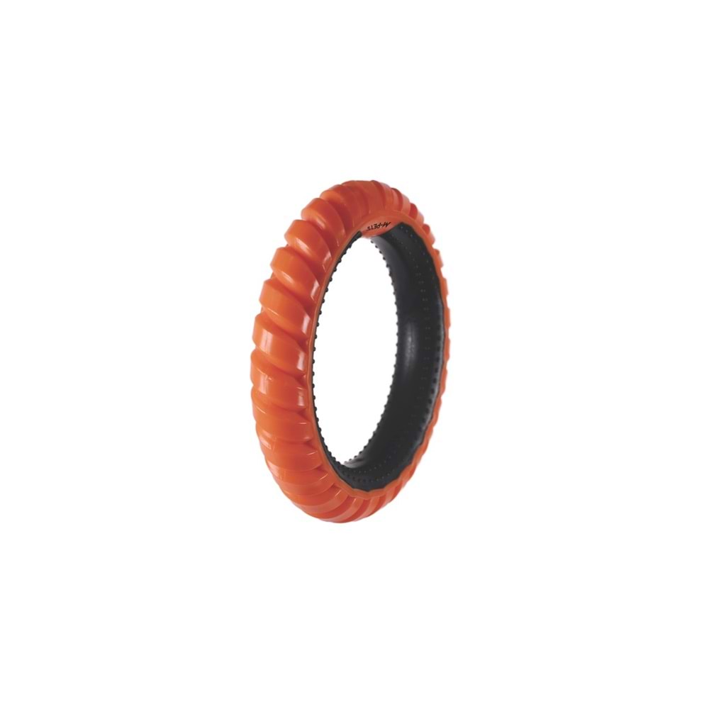 10660599 M-PETS RING KING KÖPEK OYUNCAĞI SINGLE ORANGE/BLACK