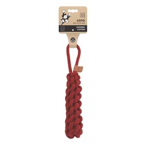 10663005 M-PETS COTO RED LOOP BAR 34CM ÖRGÜ OYUNCAK