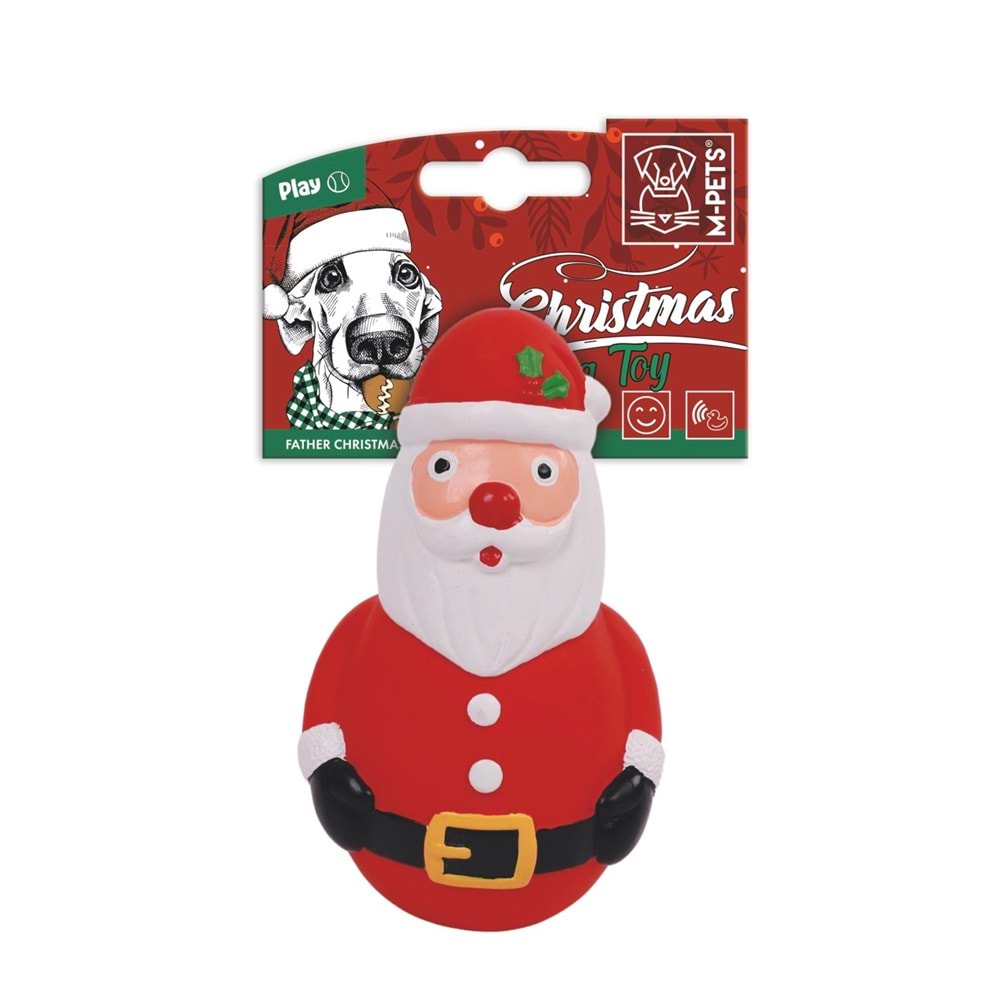10664199 M-PETS CHRISTMAS FATHER KÖPEK OYUNCAĞI