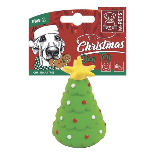10664299 M-PETS CHRISTMAS TREE KÖPEK OYUNCAĞI 10CM