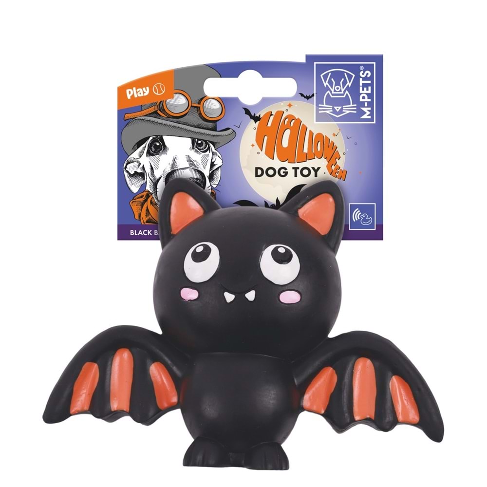 10665099 M-PETS HALLOWEEN BLACK BAT KÖPEK OYUNCAĞI