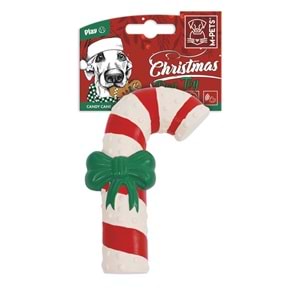 10665499 M-PETS CHRISTMAS CANDY CANE KÖPEK OYUNCAĞI