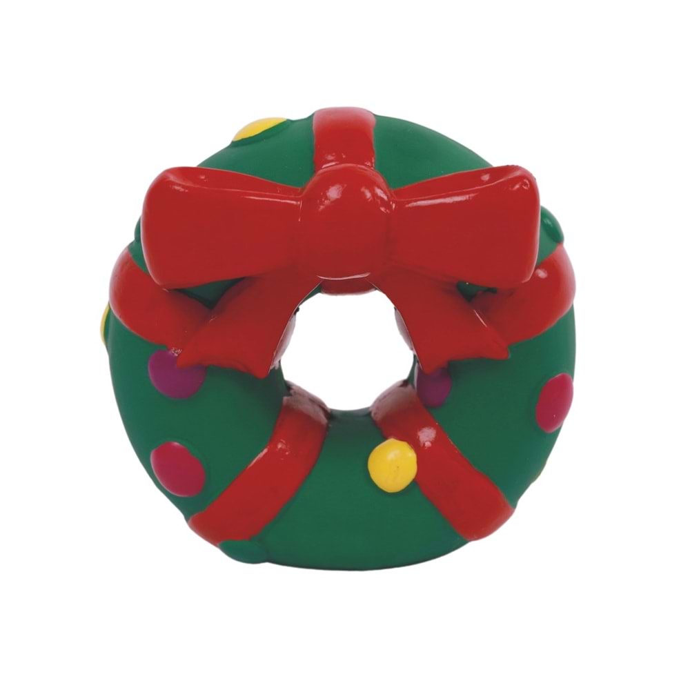 10665699 M-PETS CHRISTMAS FESTIVE WREATH KÖPEK OYUNCAĞI