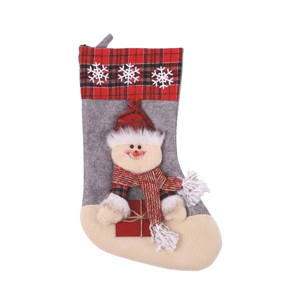 10666099 M-PETS CHRISTMAS STOCKING SNOWMAN KÖPEK OYUNCAĞI