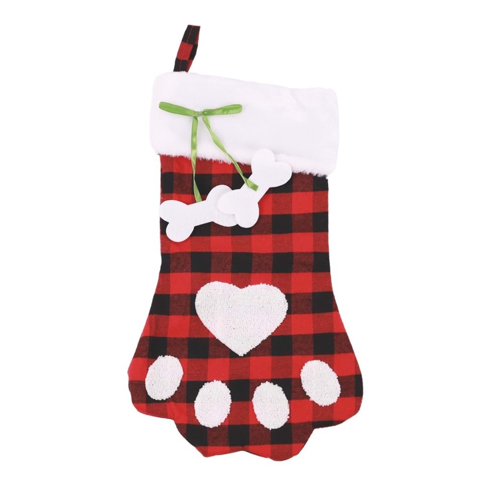 10666299 M-PETS CHRISTMAS STOCKING PAWY KÖPEK OYUNCAĞI