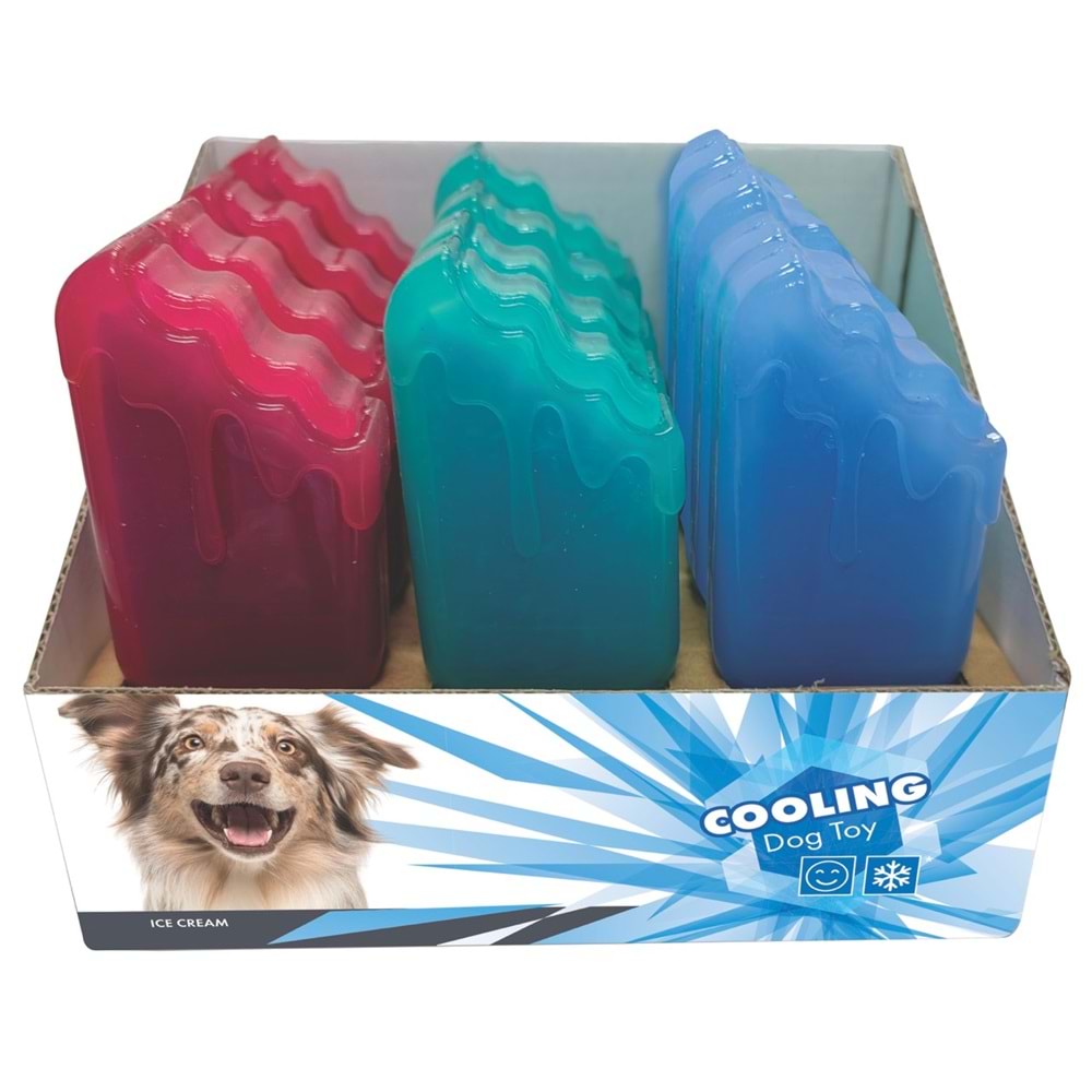 10666999 M-PETS COOLING ICE CREAM KÖPEK OYUNCAĞI 12Lİ DISPLAY KUTU