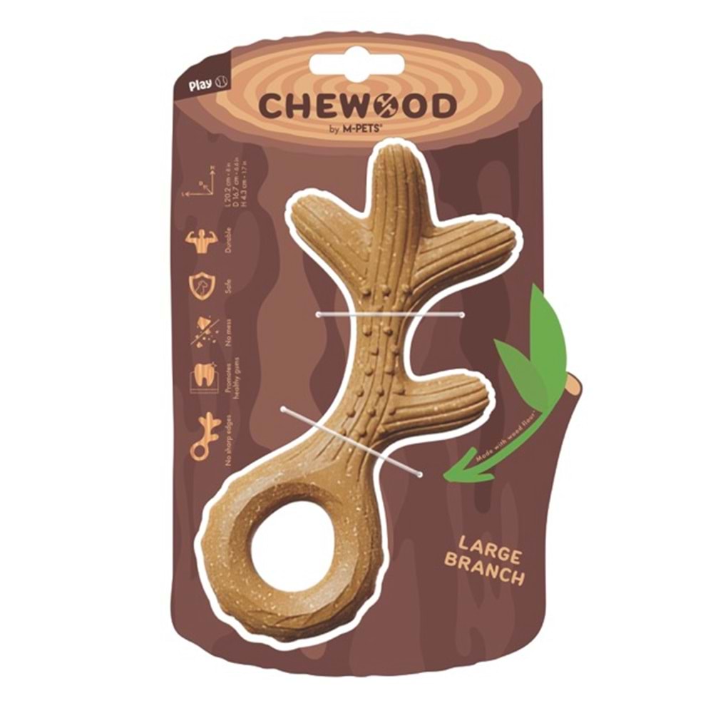 10668299 M-PETS CHEWOOD LARGE BRANCH KÖPEK OYUNCAĞI (L)