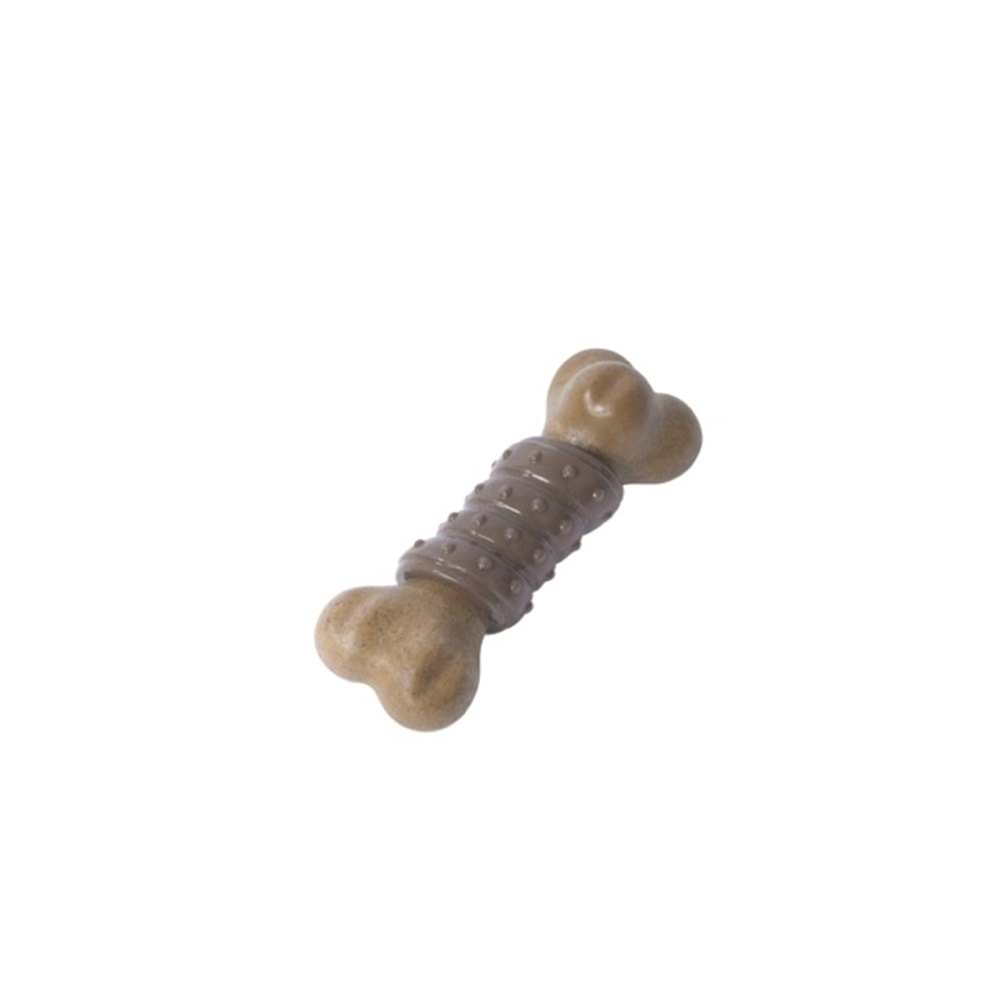 10668499 M-PETS CHEWOOD SMALL BONE WITH RUBBER KÖPEK OYUNCAĞI (S)