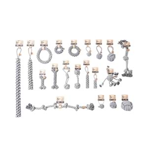10669513 M-PETS COTO GREY LOOP BAR 105CM ÖRGÜ OYUNCAK