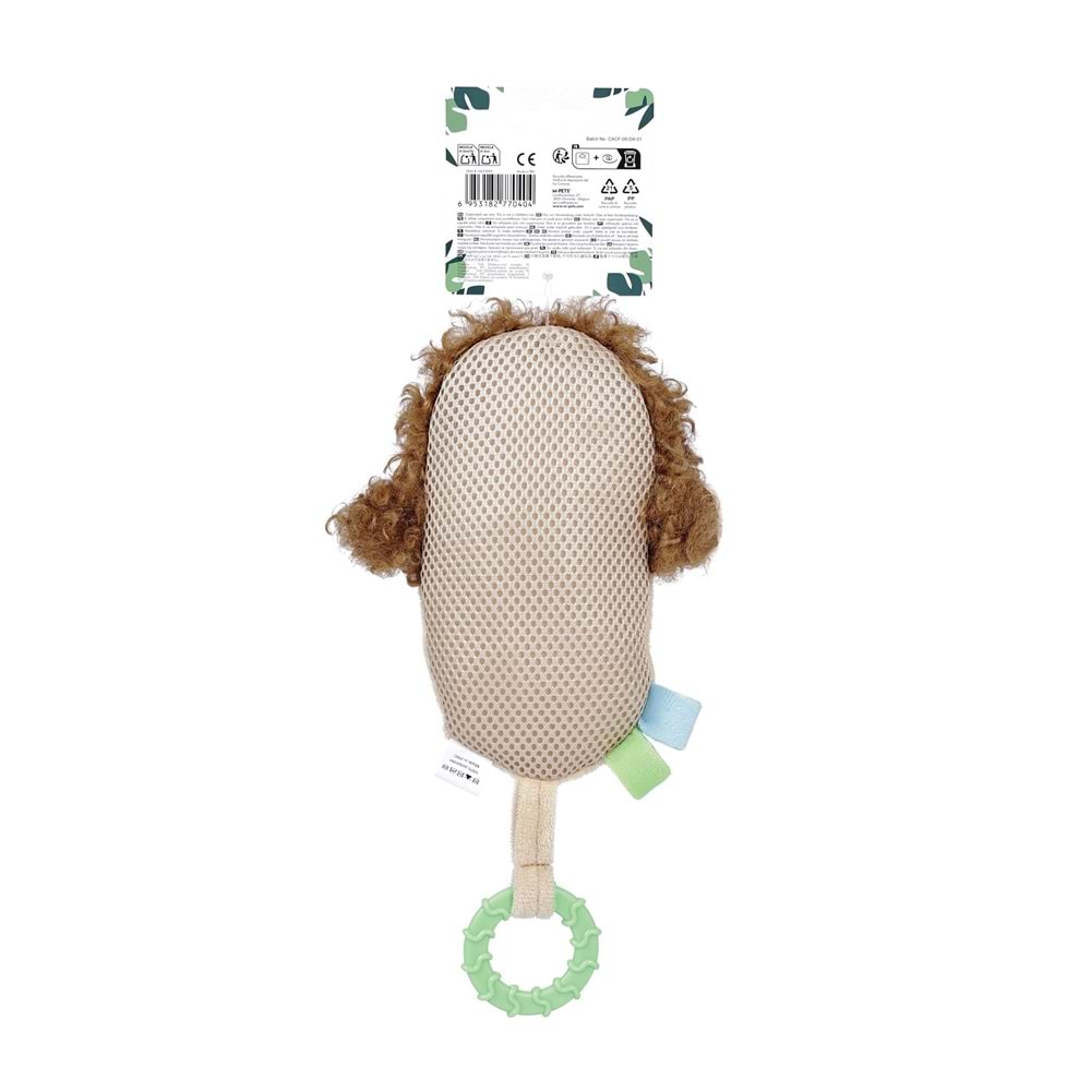 10672899 M-PETS SLİPPERS MONKEY KÖPEK OYUNCAĞI BROWN