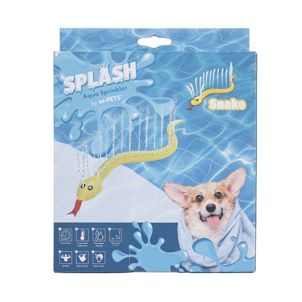 10678299 M-PETS SPLASH YILAN ŞEKİLLİ SU OYUN FİSKİYESİ