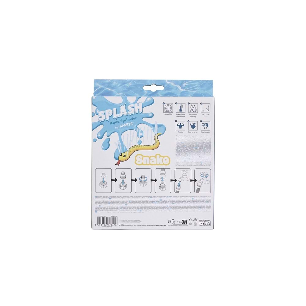 10678299 M-PETS SPLASH YILAN ŞEKİLLİ SU OYUN FİSKİYESİ