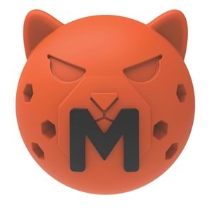 10678916 M-PETS POWER CHEW BALL KAUÇUK KÖPEK OYUNCAĞI CITRINE (M)