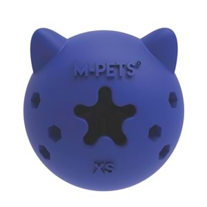 10679317 M-PETS POWER CHEW BALL KAUÇUK KÖPEK OYUNCAĞI LAPİS (XS)