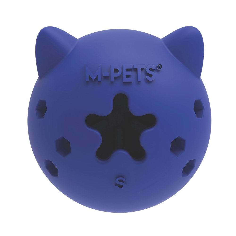 10679417 M-PETS POWER CHEW BALL KAUÇUK KÖPEK OYUNCAĞI LAPİS (S)