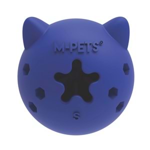 10679417 M-PETS POWER CHEW BALL KAUÇUK KÖPEK OYUNCAĞI LAPİS (S)