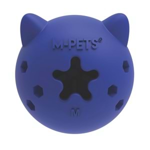 10679517 M-PETS POWER CHEW BALL KAUÇUK KÖPEK OYUNCAĞI LAPİS (M)