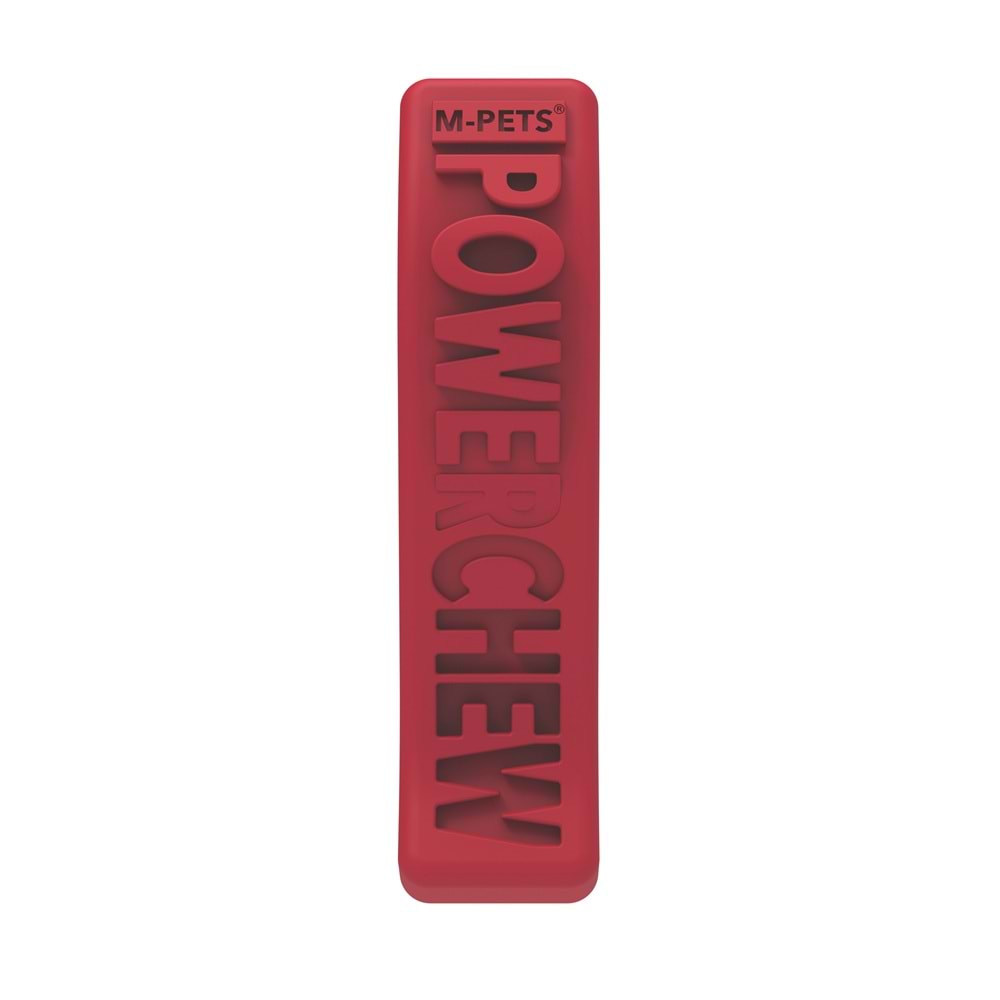 10679605 M-PETS POWER CHEW STİCK KAUÇUK KÖPEK OYUNCAĞI RUBY