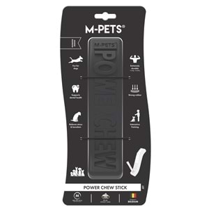 10679808 M-PETS POWER CHEW STİCK KAUÇUK KÖPEK OYUNCAĞI JET