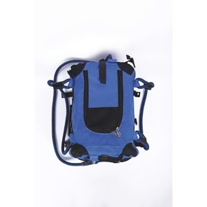 10703999 M-PETS 2IN1 REMIX BLACK/BLUE TAŞIMA ÇANTASI 41X28X28CM