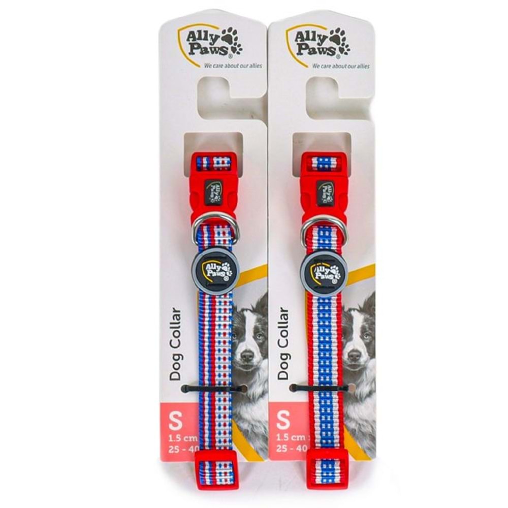 10778 ALLY PAWS DOG COLLAR SMALL 1,5CMX25-40CM