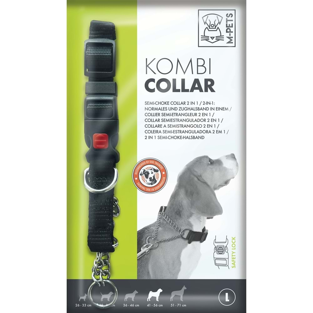 10811899 M-PETS KOMBI 2IN1 EĞİTİM TASMASI (L)