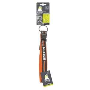 10817599 M-PETS HIKING REFLEKTÖRLÜ SOFT BOYUN TASMASI ORANGE (XL)