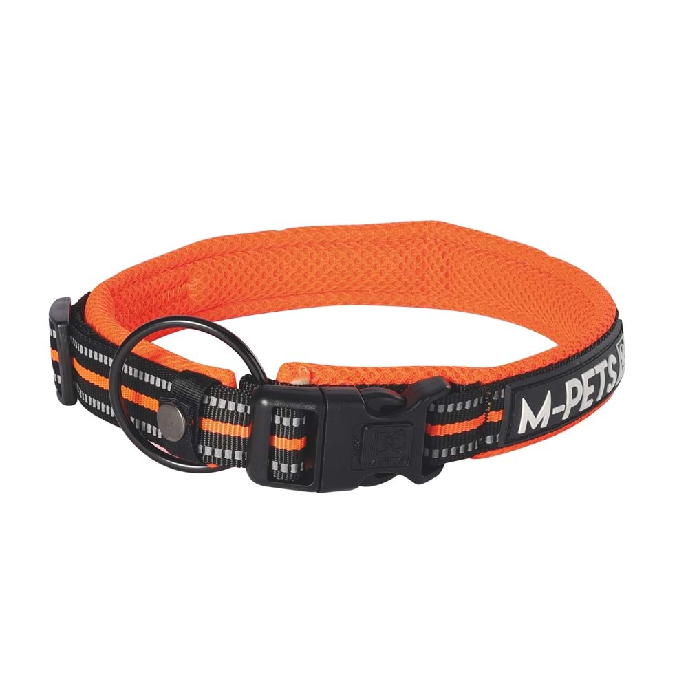 10817599 M-PETS HIKING REFLEKTÖRLÜ SOFT BOYUN TASMASI ORANGE (XL)