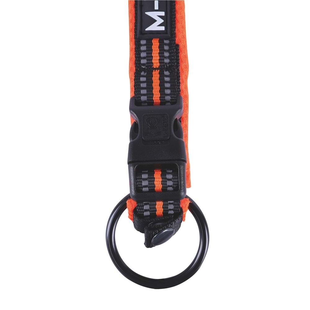 10817599 M-PETS HIKING REFLEKTÖRLÜ SOFT BOYUN TASMASI ORANGE (XL)